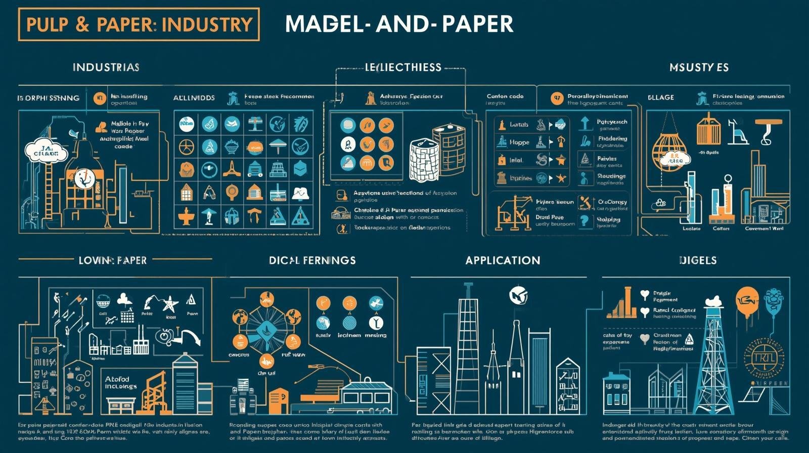 Industries & Grade Segments for pulp and paper industry